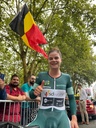 Gesigneerde groene trui van Lotte Kopecky